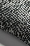 Teli Large Black-and-Gray Decorative Pillow 50x50