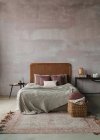 Goodi Bordowo-kremowy zestaw 5 poduszek dekoracyjnych do sypialni 