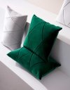 Touch poduszka dekoracyjna zielona 45x45 MOODI