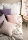 Fioletowo różowy zestaw poduszek dekoracyjnych 