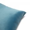 Velvet błękitna poduszka dekoracyjna 45x45	