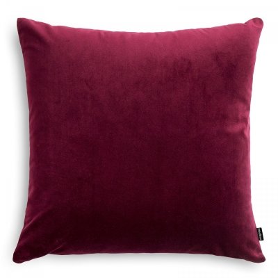 Velvet Burgundy Decorative Pillow 45x45
