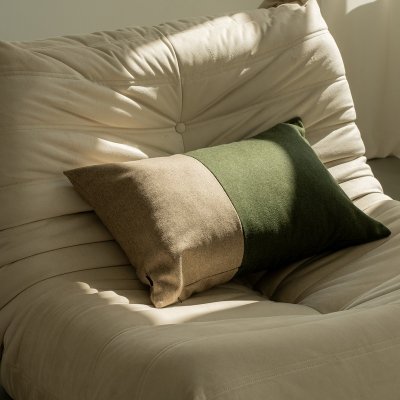 Velvet Vibrant Green Decorative Cushion 45x45