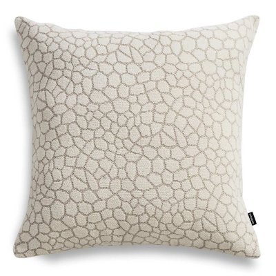 Calm White Decorative Cushion 45x45