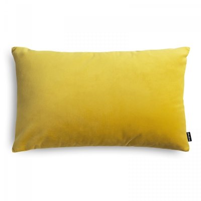 Velvet Yellow Decorative Pillow 50x30