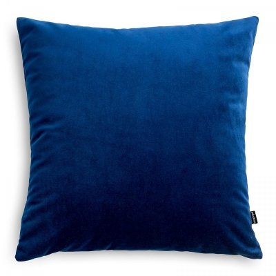 Velvet Navy Blue Decorative Pillow 45x45