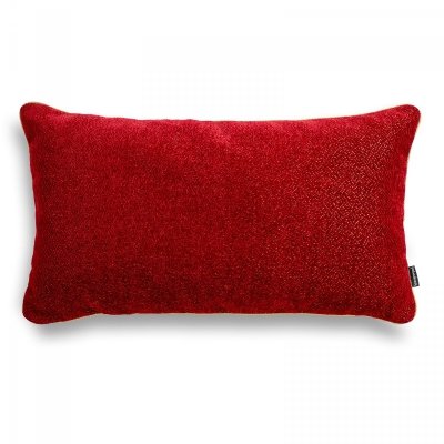Alaska czerwona błyszcząca poduszka dekoracyjna 50x30