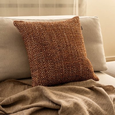 Brązowa poduszka dekoracyjna Silencio