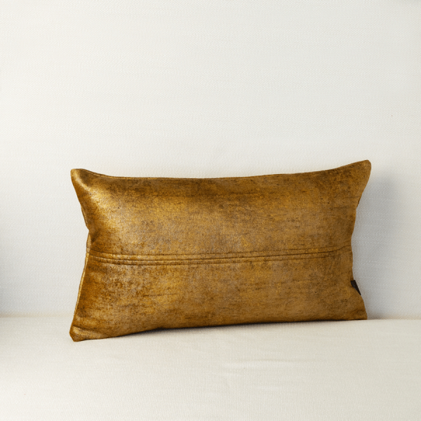 Goldenes Dekokissen 50x30 ZERO WASTE ZW053