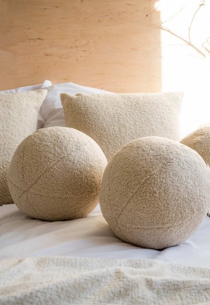 Beige Dekokissen KULA