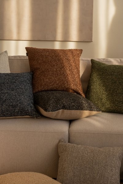 Dunkelblaues Dekokissen NOLA 45x45