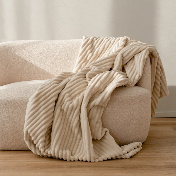 Cream Bedspread 220x140 Bunny