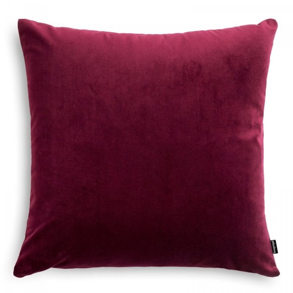 Velvet Burgundy Decorative Pillow 45x45