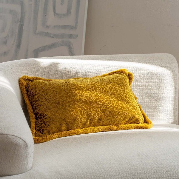 Gold Decorative Cushion 50x30 Tisimi