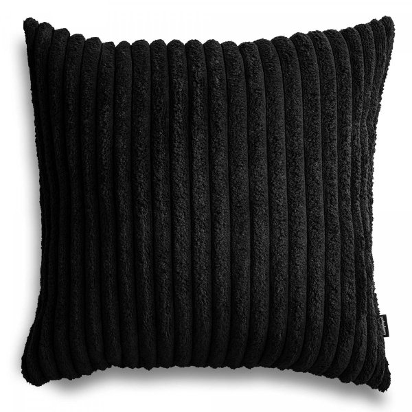 Cord Black Decorative Cushion 50x50.