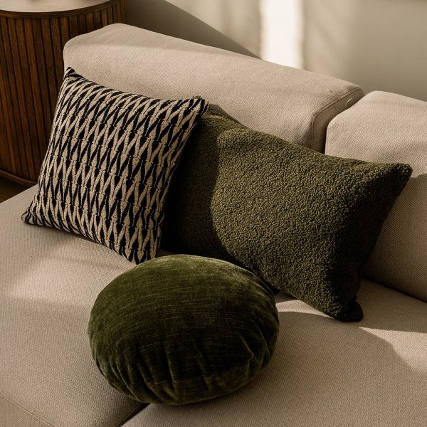 Honey-Graphite Pillow Set Coco+Bergen+Stone