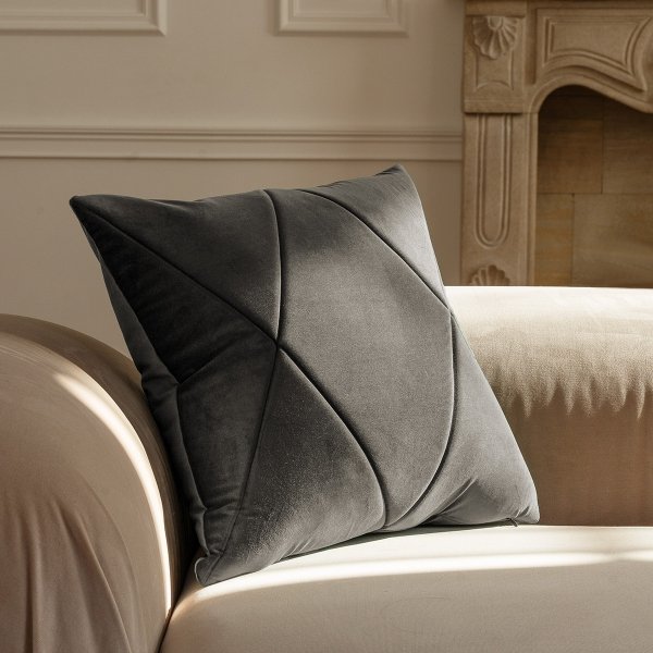 Touch Graphite Decorative Pillow 60x40 MOODI