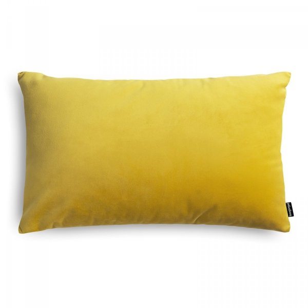 Velvet Yellow Decorative Pillow 50x30