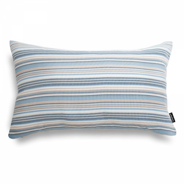 Blue and White Striped Garden Cushion 50x30
