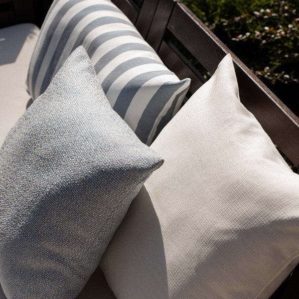 Cream and Blue Garden Cushion Set Ketama