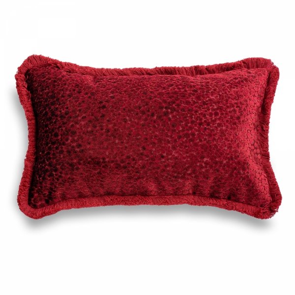 Red Decorative Cushion 50x30 Tisimi