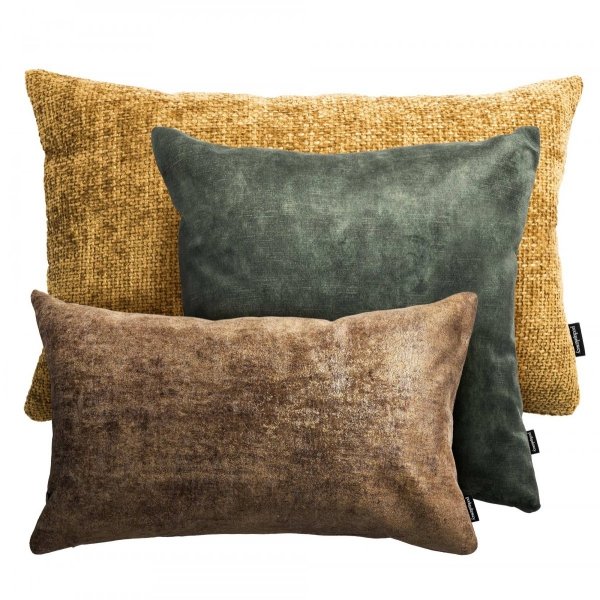 Coco + Stone + Glossy Decorative Pillow Set
