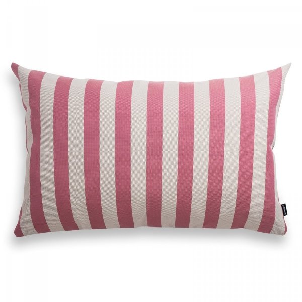 Garden Cushion Set Pink Stripes