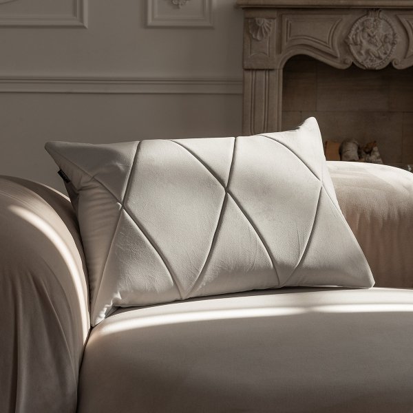 Touch decorative cushion gray 60x40 MOODI