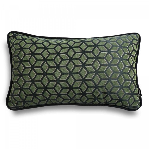ArtDeco zielona poduszka dekoracyjna 50x30