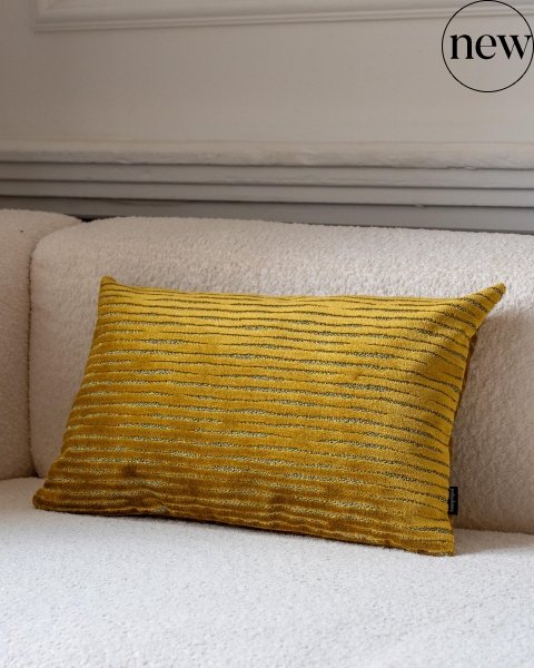 Nuance żółta poduszka dekoracyjna 50x30