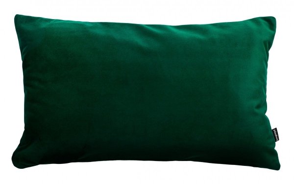 Velvet ciemno zielona poduszka dekoracyjna 