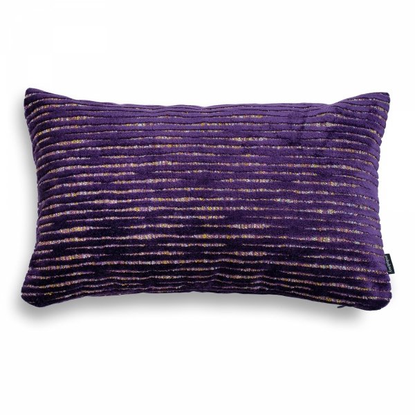 Beżowo-fioletowy zestaw poduszek dekoracyjnych Nuance Glamour