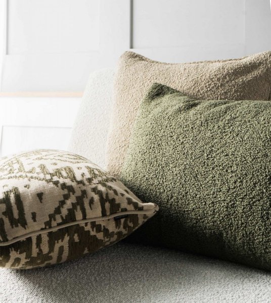 Cozy zielona poduszka dekoracyjna 60x40