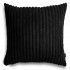 Cord Black Decorative Cushion 50x50.