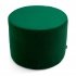 Dark Green Velvet Pouffe 45x35