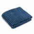 Navy Blue Bedspread 220x140 Cord