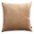Velvet Beige Decorative Pillow 45x45