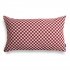 Mosaic Red Decorative Pillow 50x30