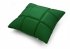 Trix duża poduszka dekoracyjna 50x50 cm. zielona MOODI