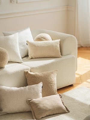 Cream and Beige Pillows
