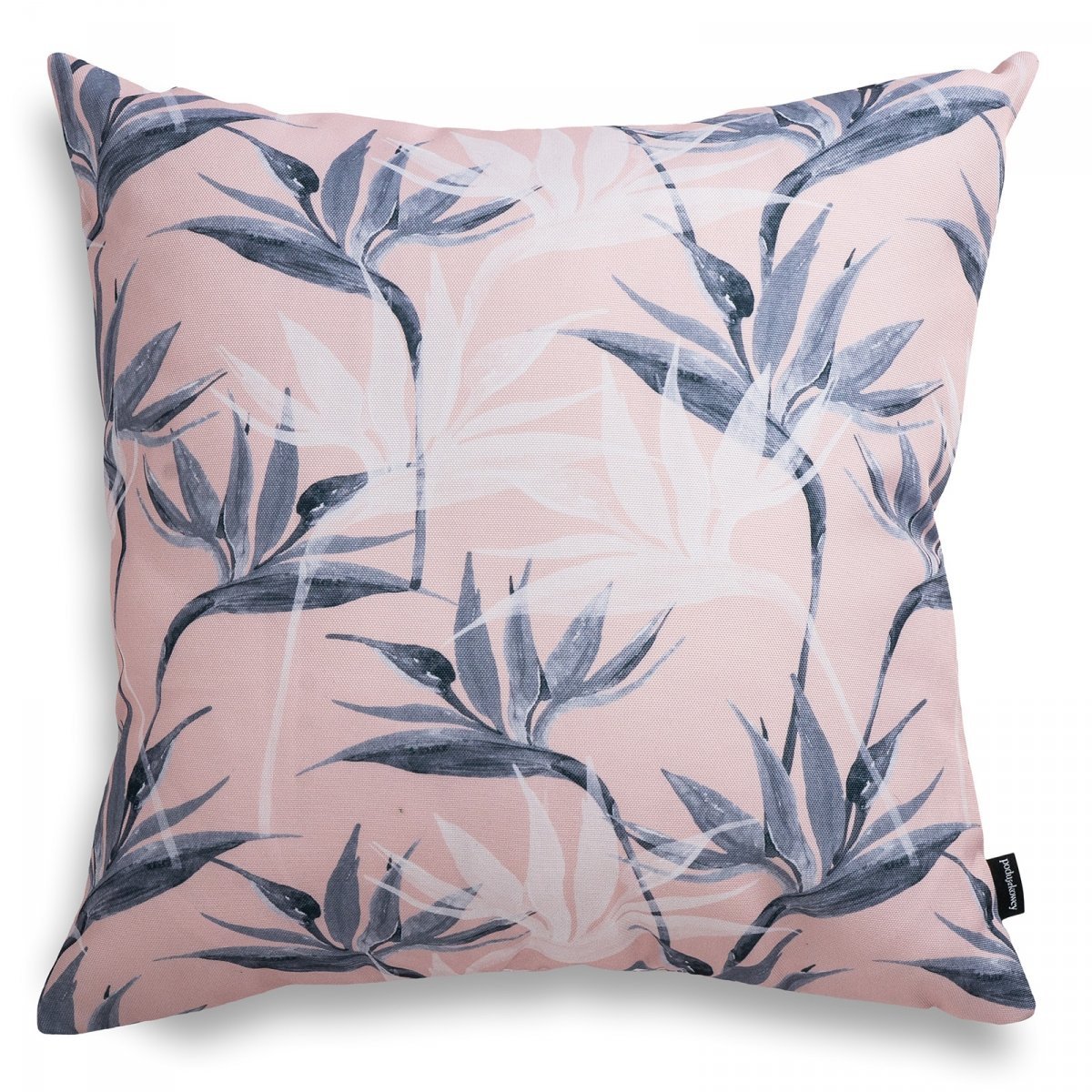 Pink Strelitzia Garden Pillow 45x45