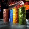 ZESTAW HAWAJSKICH KUBKÓW DO DRINKÓW TIKI 4 SZT.