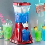 Retro Slushie Maker Granitor - Domowa Maszyna do Granity i Sorbetu 1L