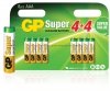 GP SUPER Bateria alkaliczna 1,5V AAA LR03 (blister - 8 szt.)