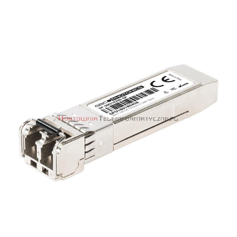 Photonic moduł GBIC 10G SFP+ 850nm MM, LC Duplex, DDM MMF 300m