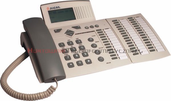 SLICAN Telefon systemowy CTS-202 (jasny szary)