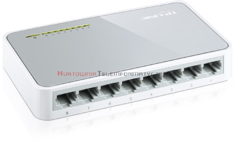 TP-LINK SF1008D Switch 8-Port Fast Ethernet, desktop