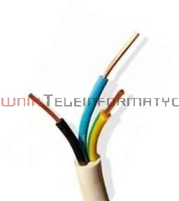 Kabel elektryczny drut 3x1,5mm YDY okrągły