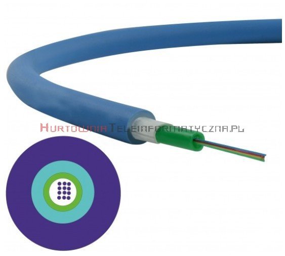 Kabel światłowodowy MM OM3 50/125 LSOH uniwersalny 8G