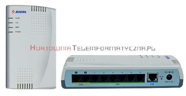 SLICAN centrala ITS-0286 2LM, 6ab, 6VoIP, 8IP